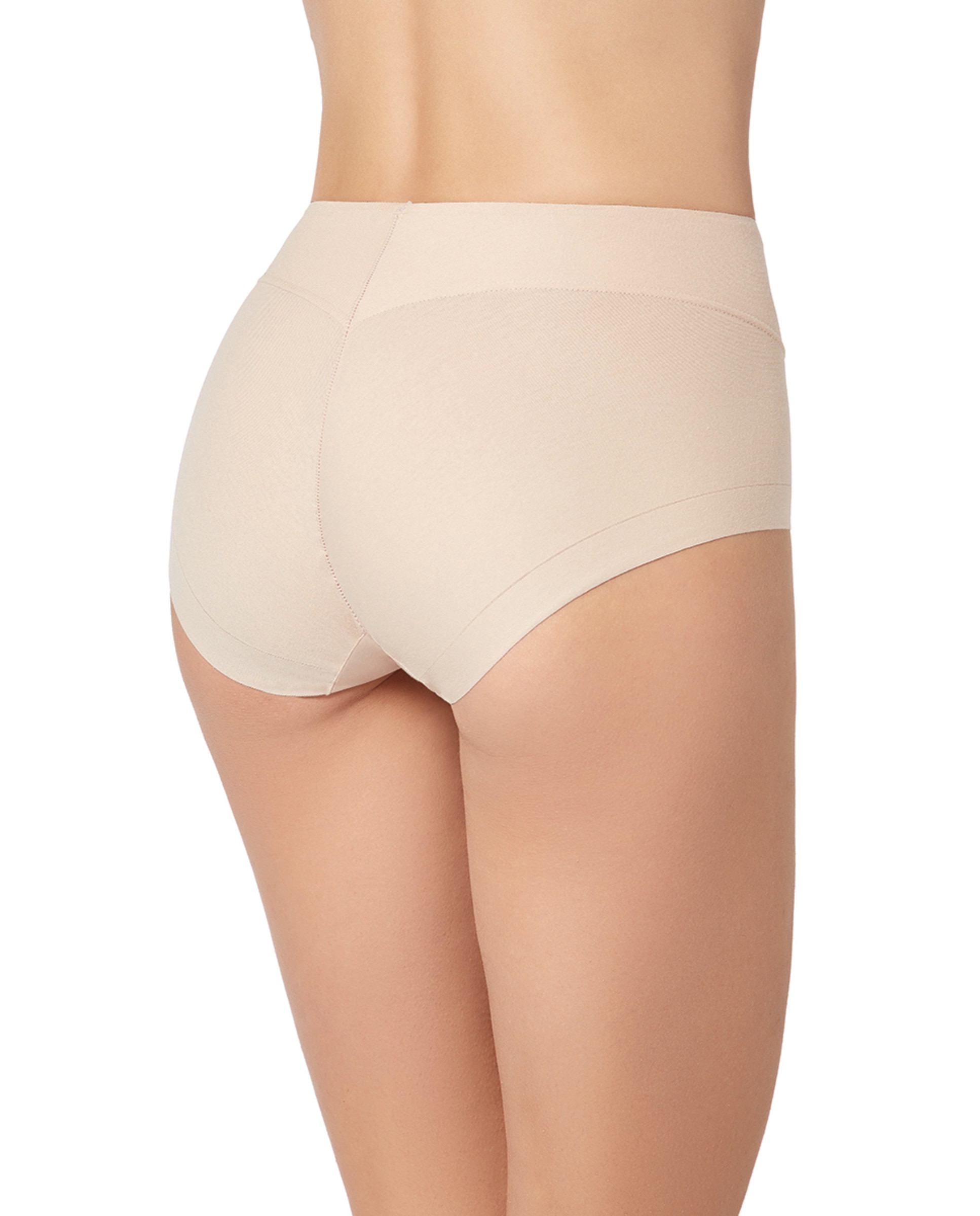 Cueca Shapewear Cotton Band Lisa Natural-2