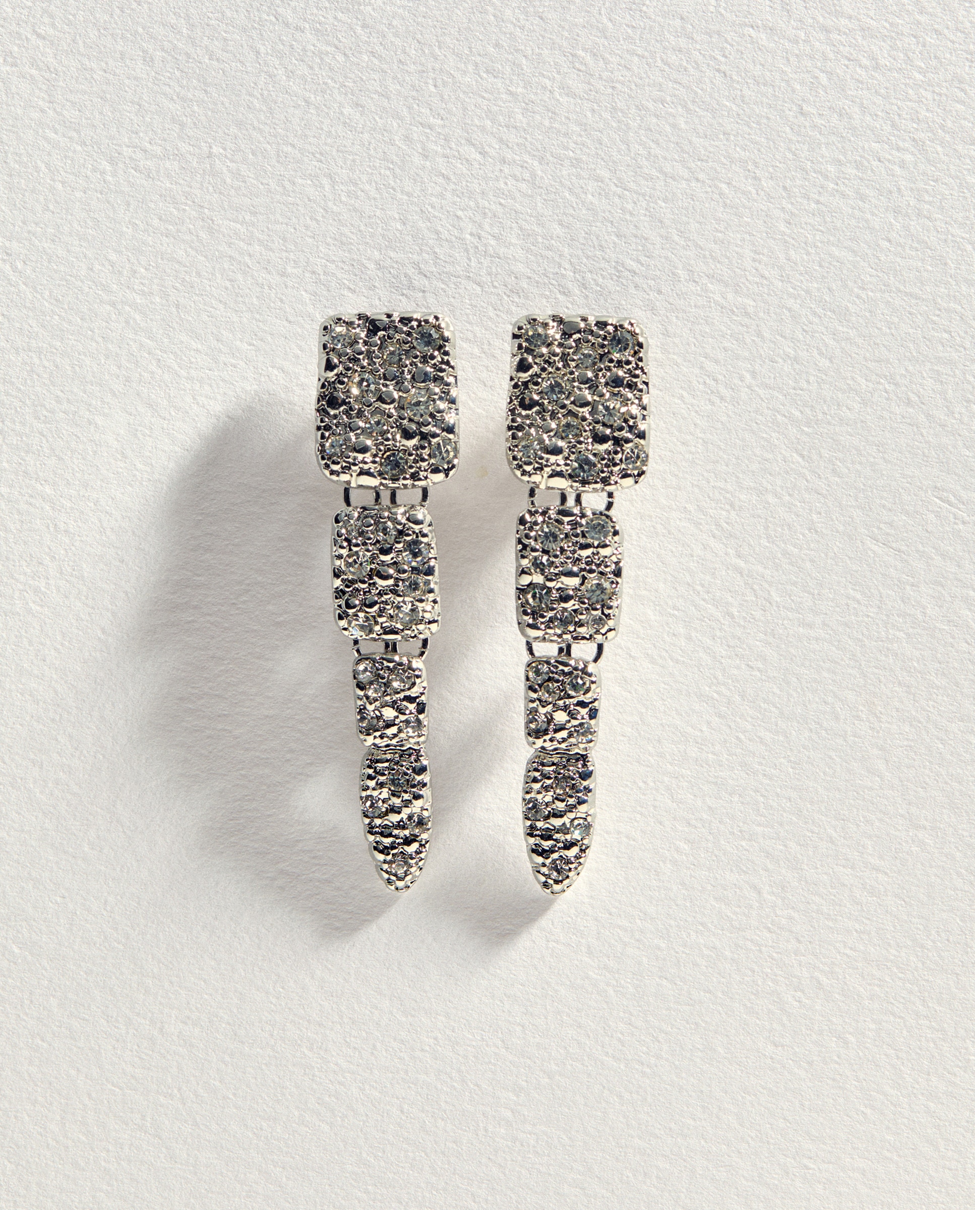 Pendientes cascada Plata-1