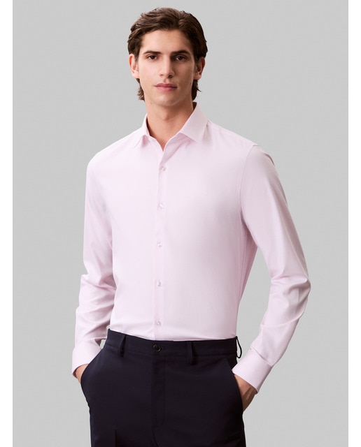Imagem 0 de Camisa Clássica Slim Fit de Popelina