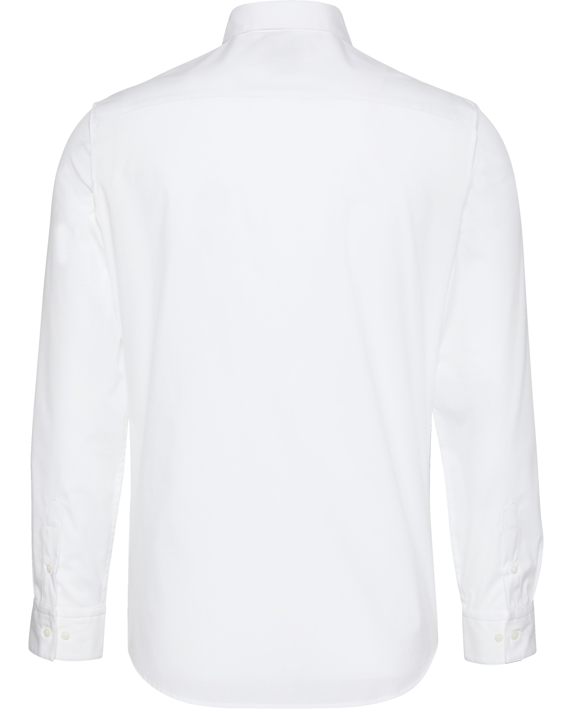Camisa Casual em Popelina Branco-7