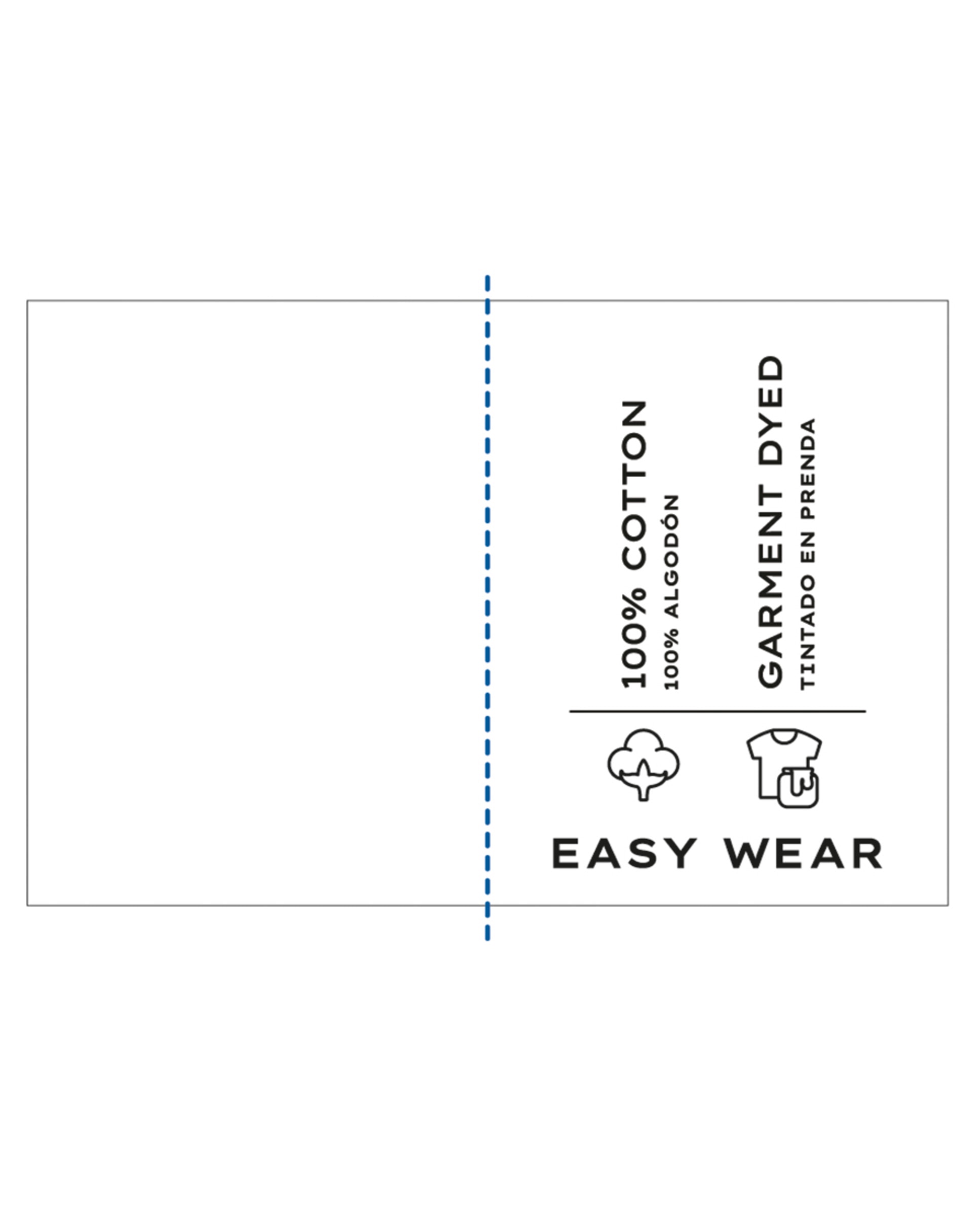 Camisa de Manga Comprida Garment Dyed Pedra-6