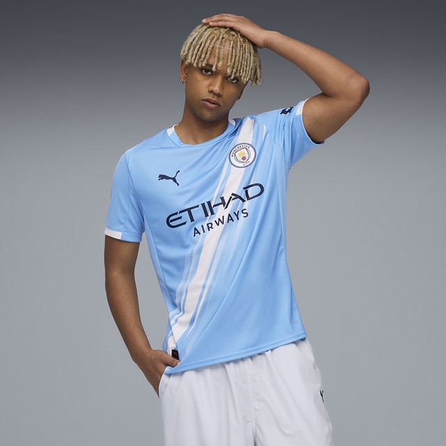 Imagem 0 de T-shirt de Futebol de Homem MCFC Home Jersey Réplica