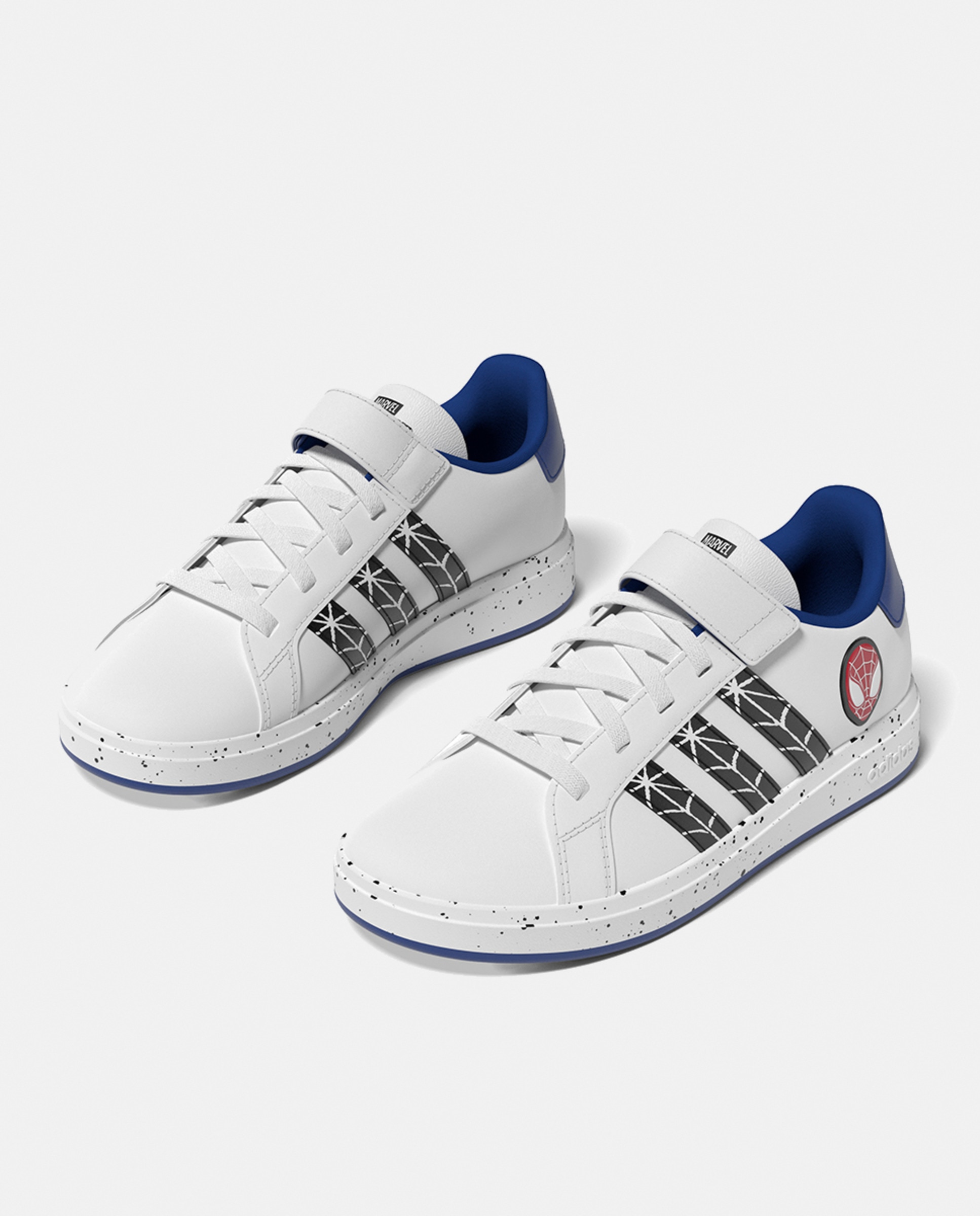 Sapatilhas casual de criança Grand Court adidas Preto-1
