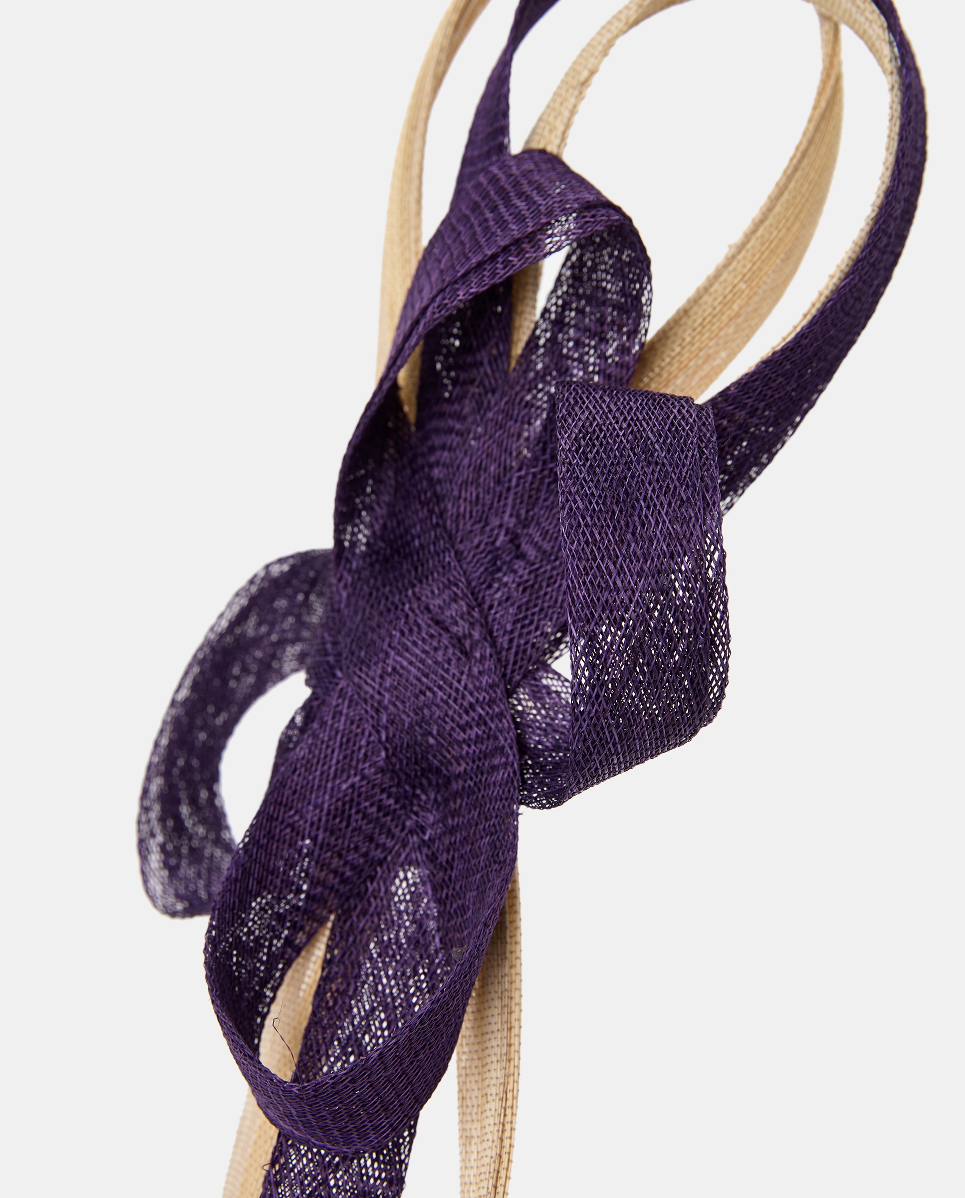 Toucado Tipo Bandolete com Baguette Roxo-2