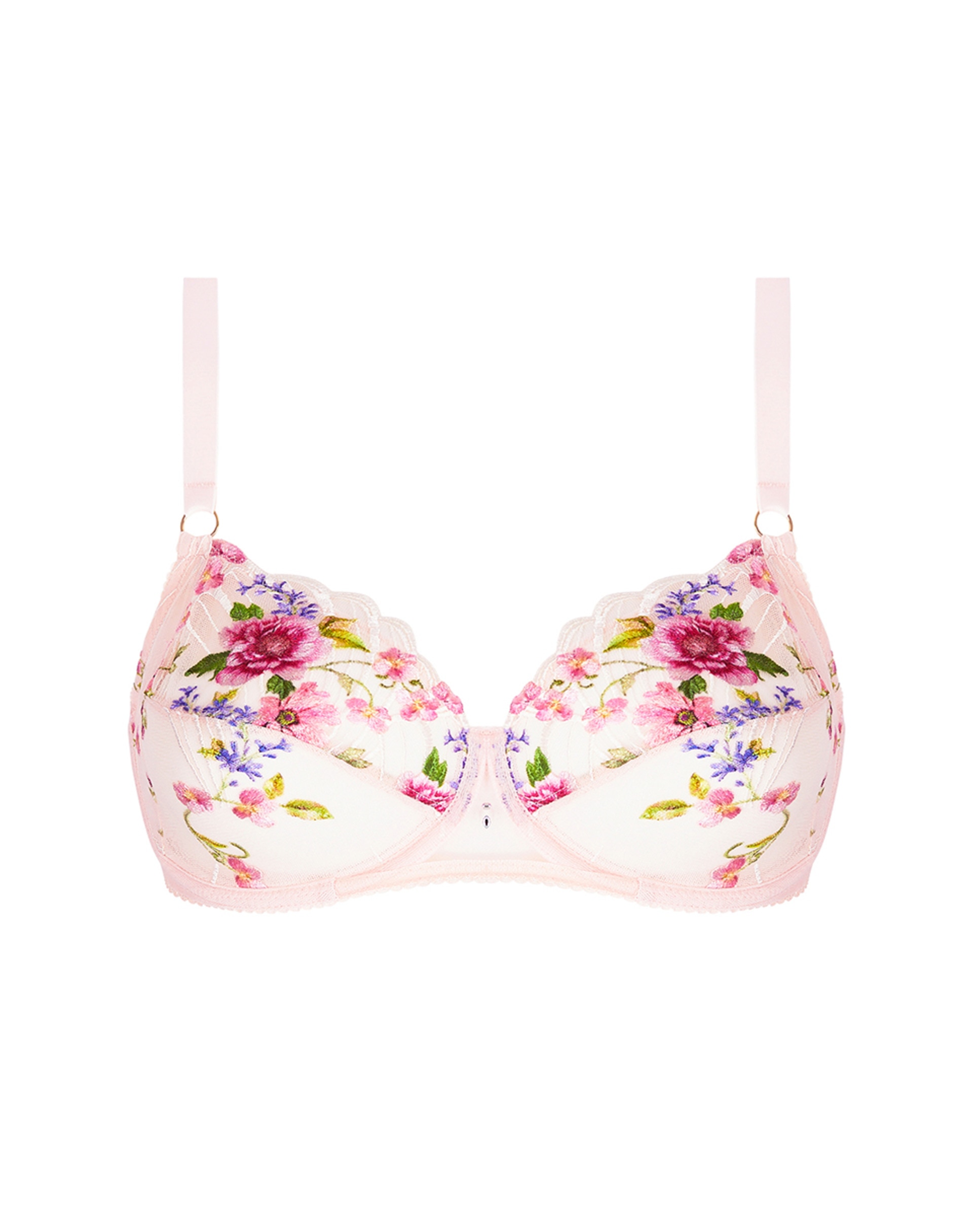 Soutien com aros Rosa-1
