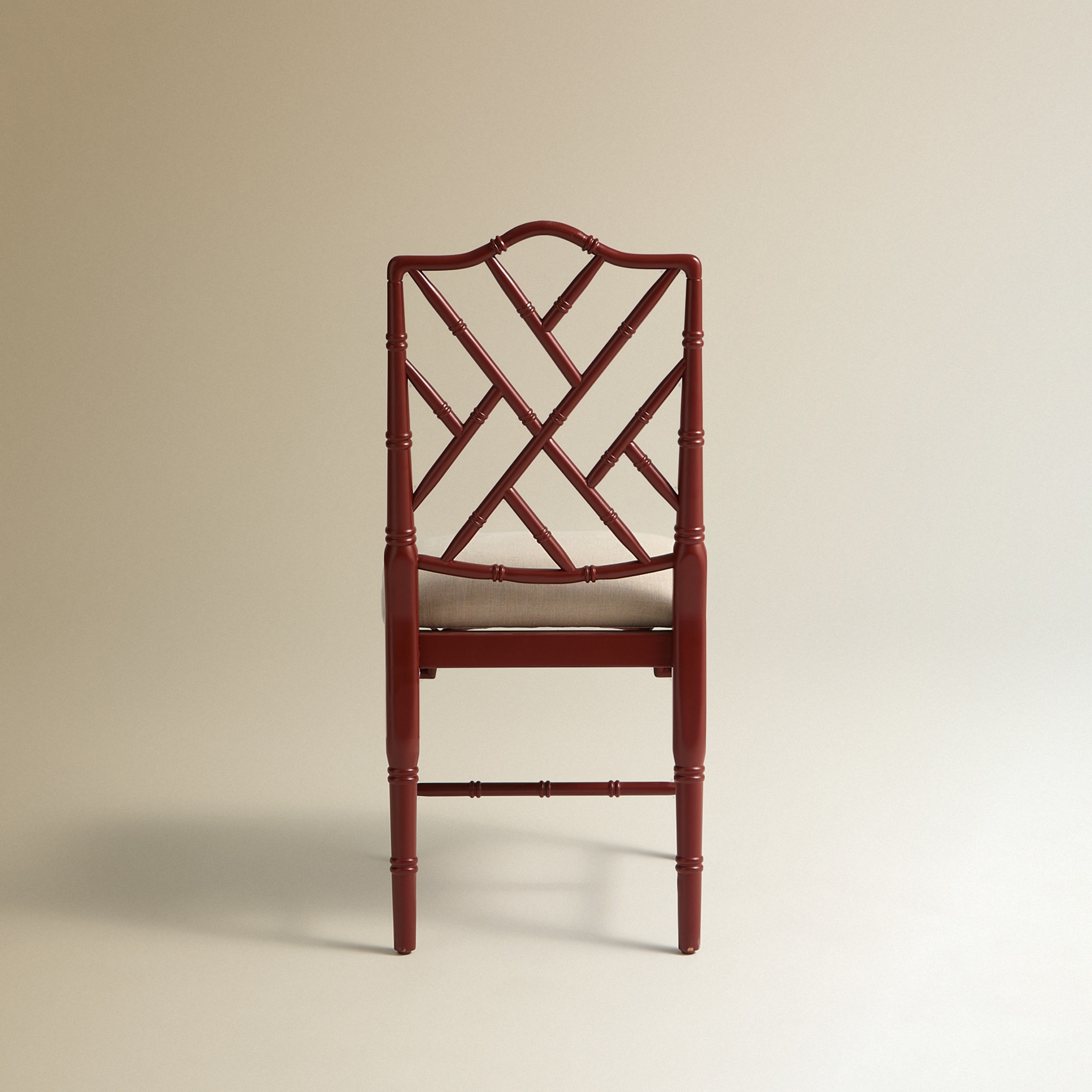 Cadeira de Carvalho Taipei Vermelho-5