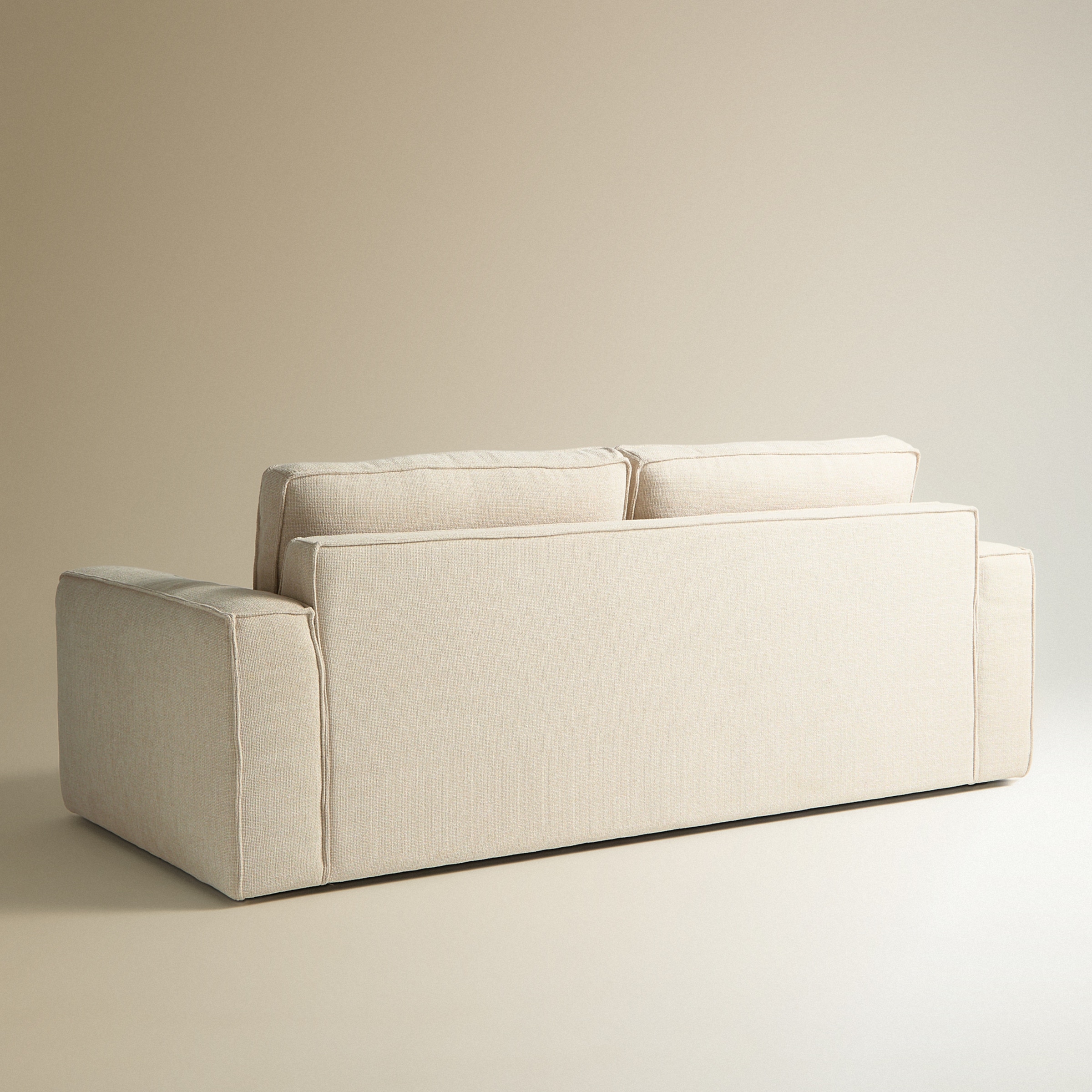 Sofá de 3 plazas Alice El Corte Inglés Beige-5