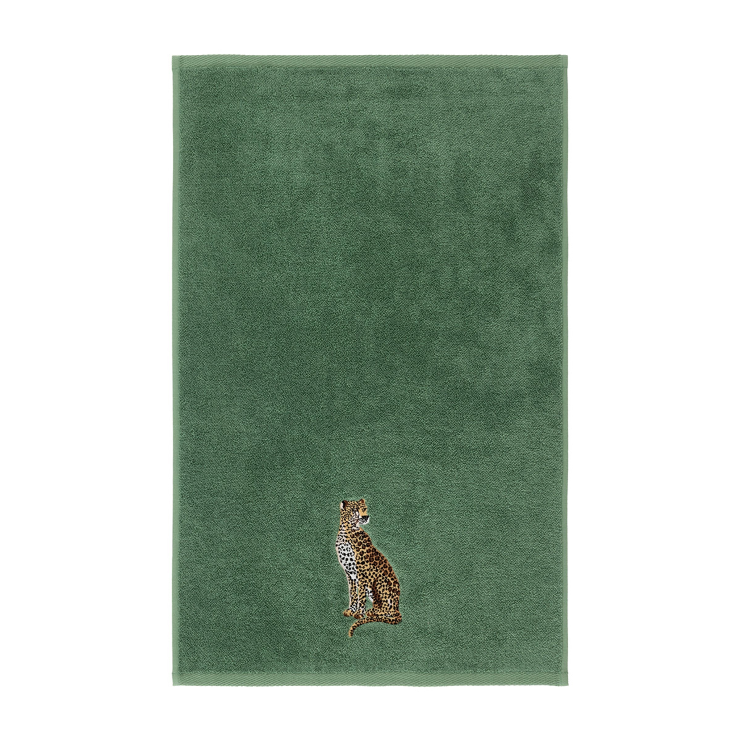 Toalha de Banho de Algodão Orgânico e Modal 850 g/m2 Contes Verde-4