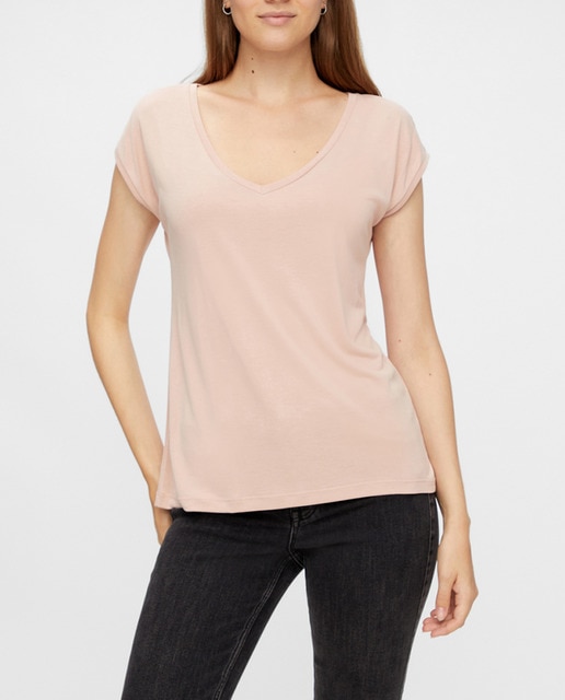 Imagen 0 de Camiseta de mujer, básica modal manga corta