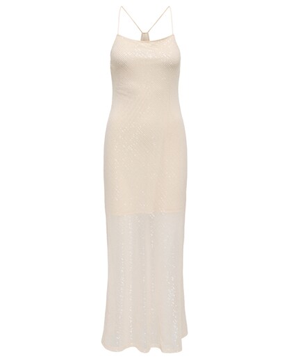 Imagem 0 de Vestido Comprido Transparente com Brilho