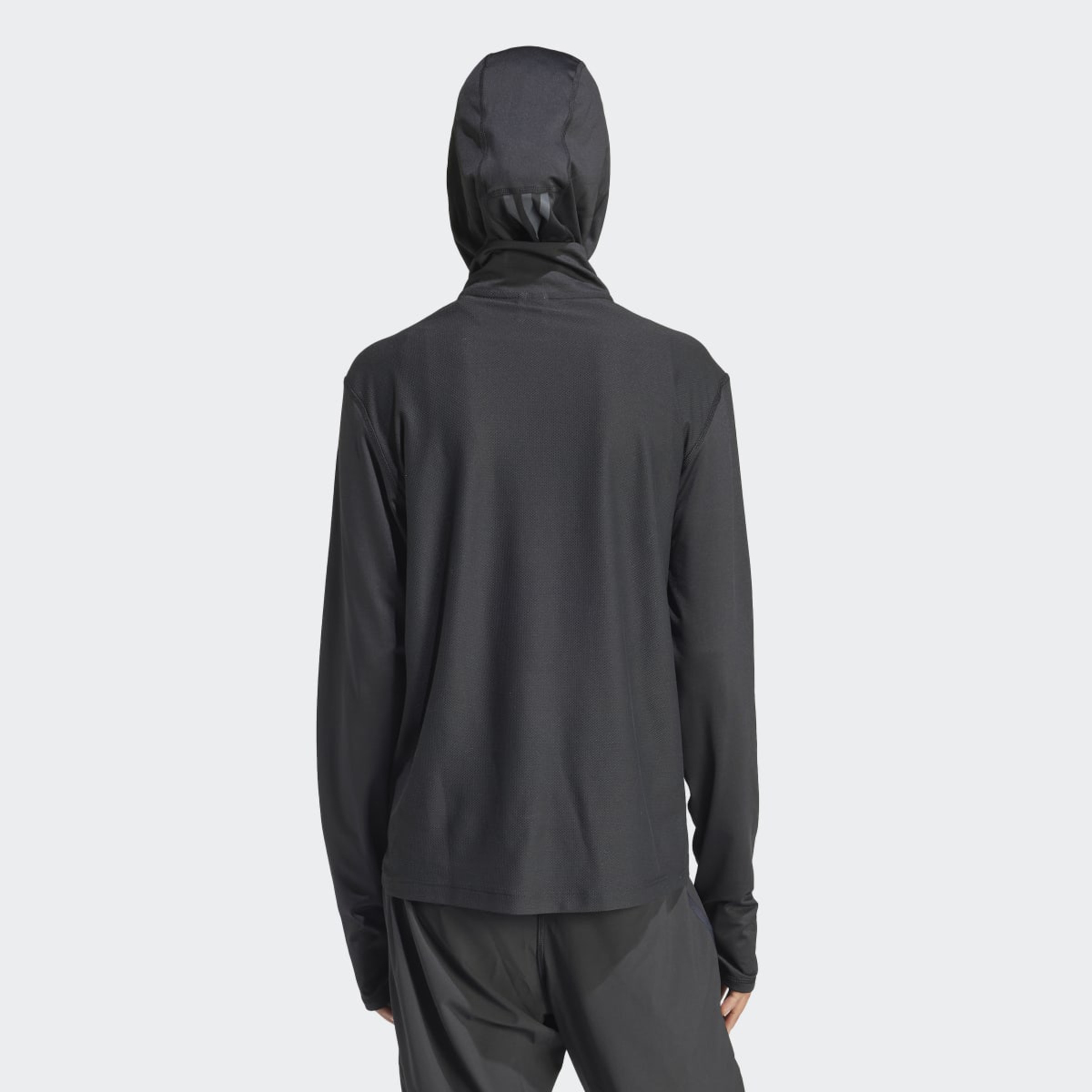 Sweatshirt de Mulher Own the Run Half-Zip Preto-2