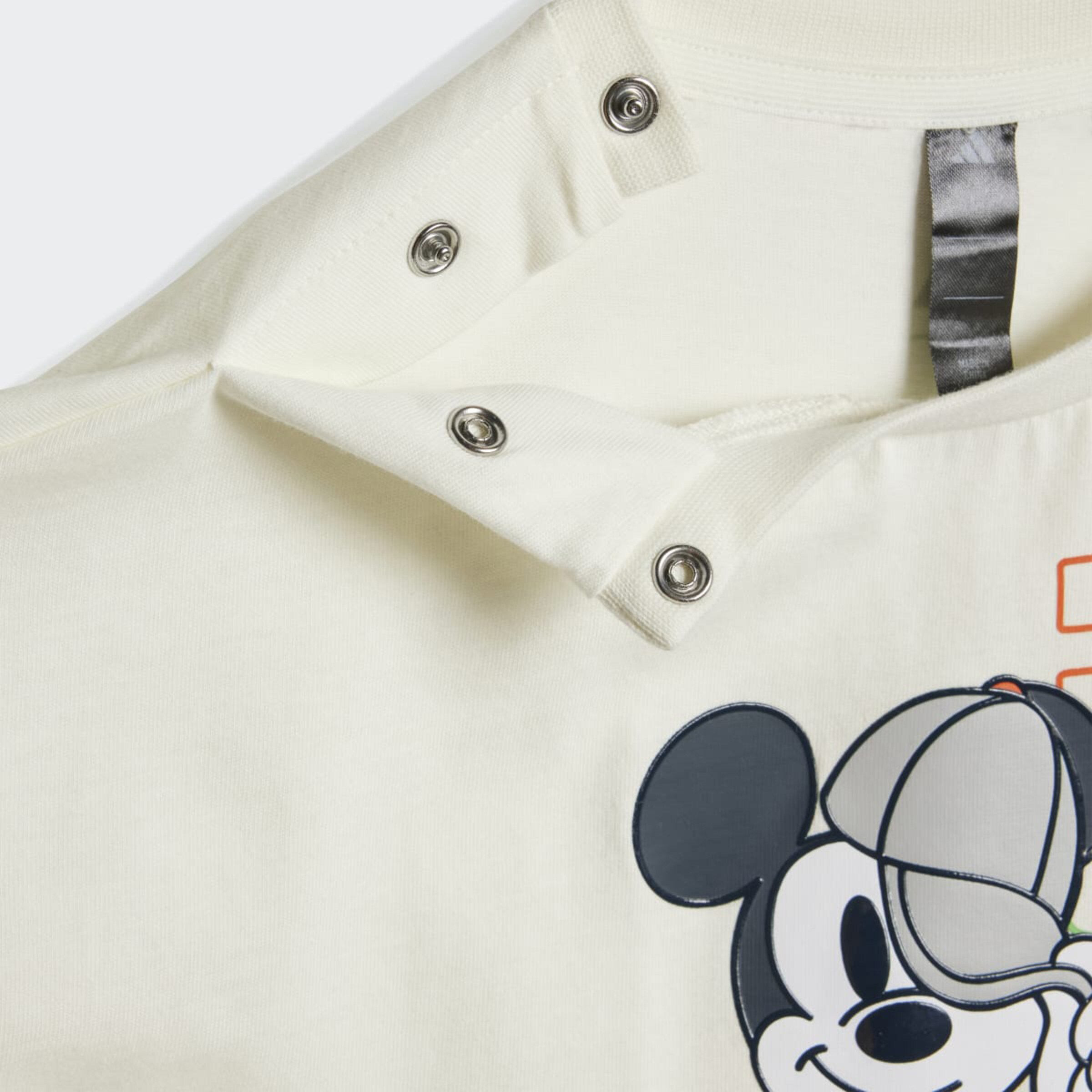 T-shirt de Bebé Disney Mickey Mouse Branco-4