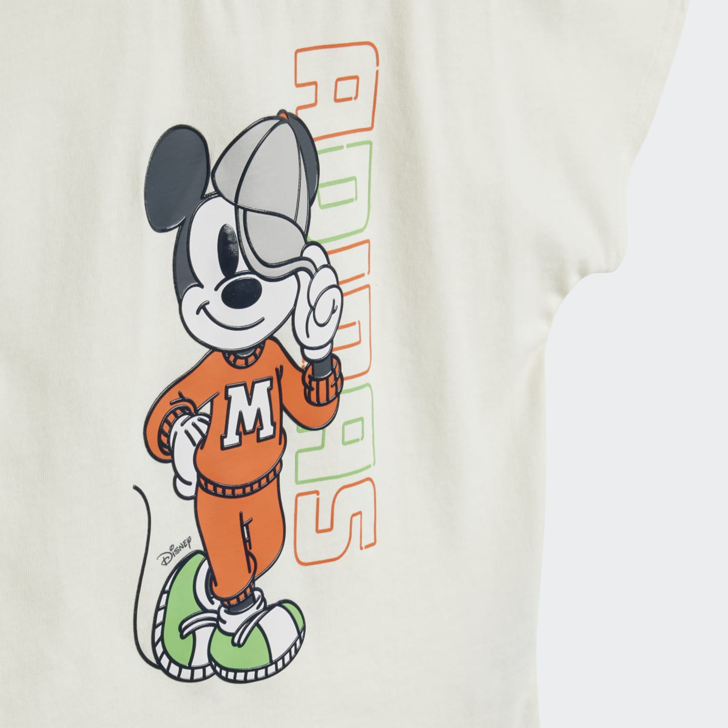 T-shirt de Bebé Disney Mickey Mouse Branco-3