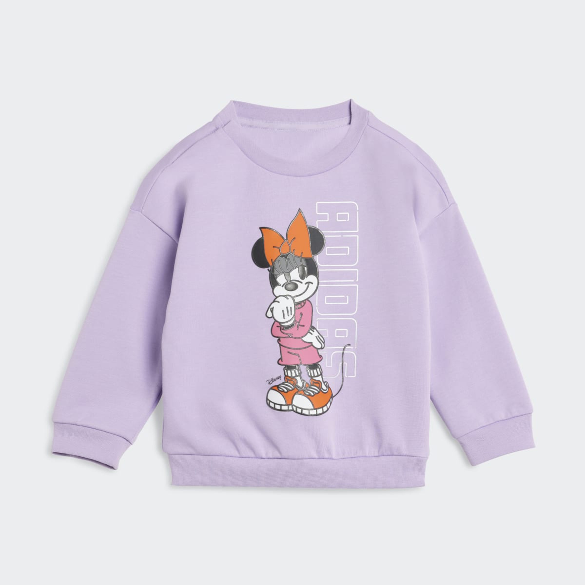 Fato de Treino de Bebé Disney Minnie Mouse Violeta-2