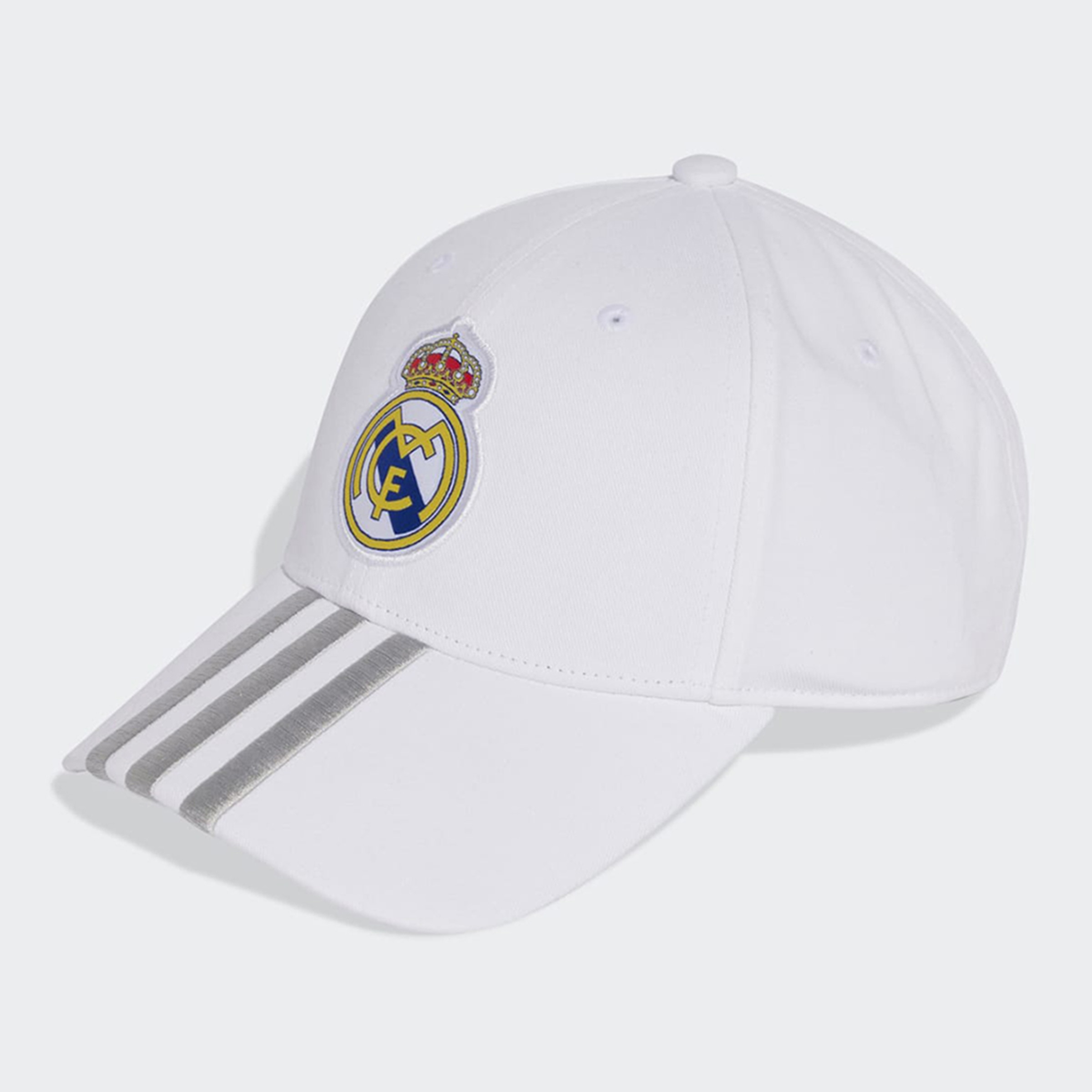 Boné 1.º Equipamento Real Madrid CF 2025-2026 Baseball Branco-1