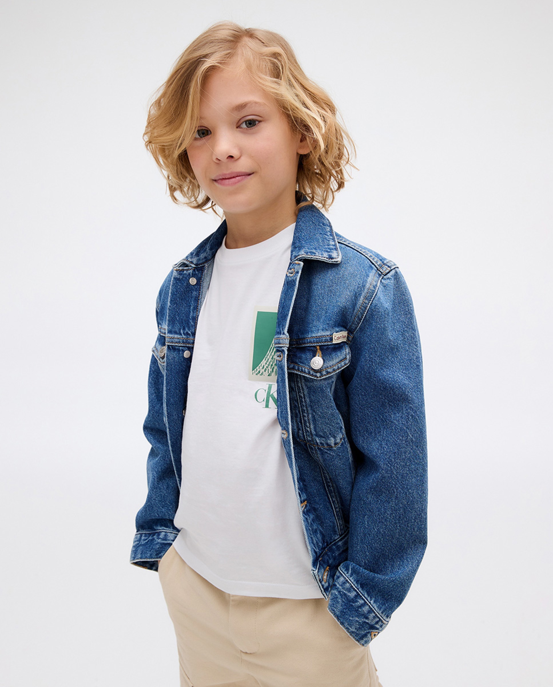 T-shirt com Ilustração Branco-1