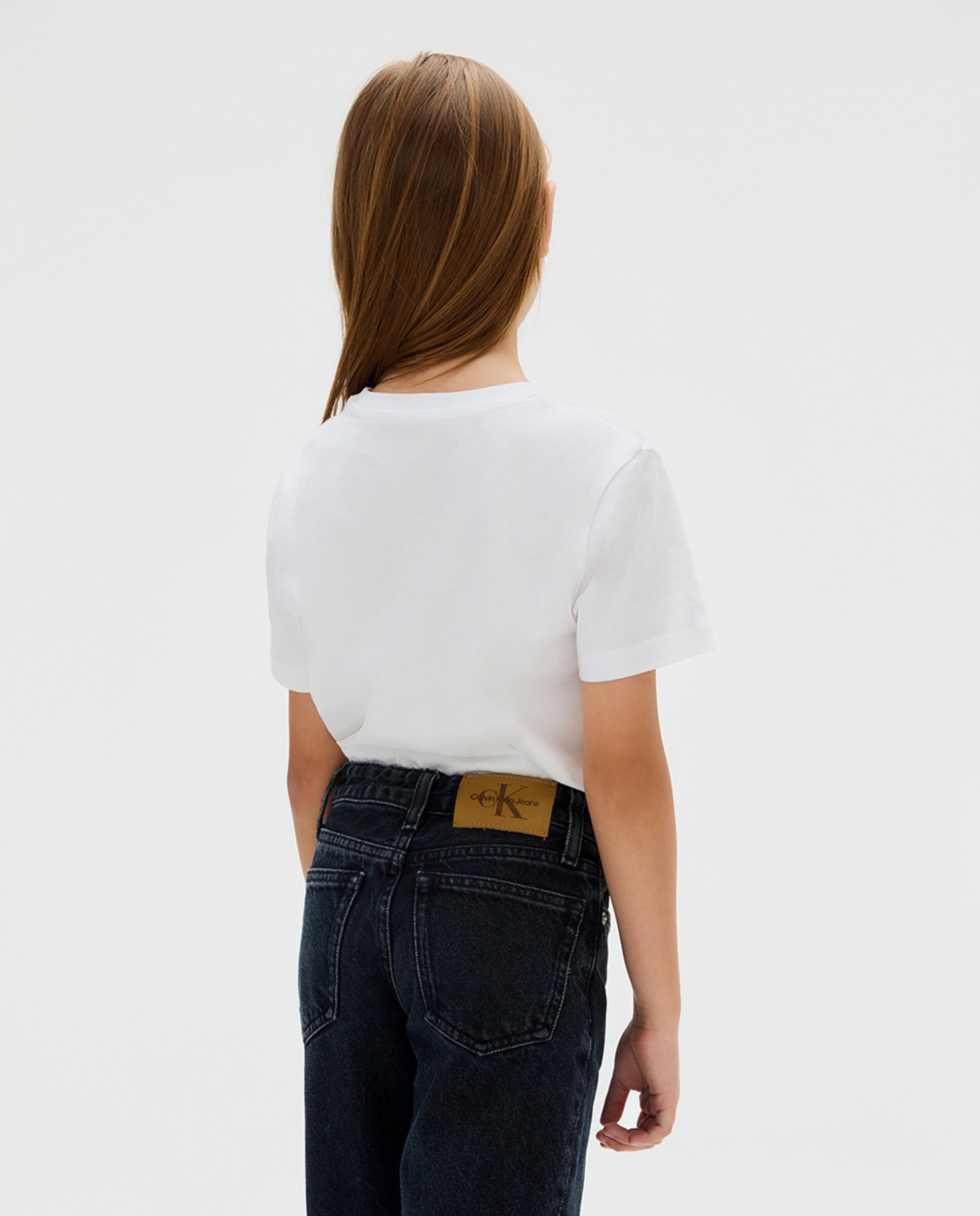 T-shirt com Ilustração Branco-3