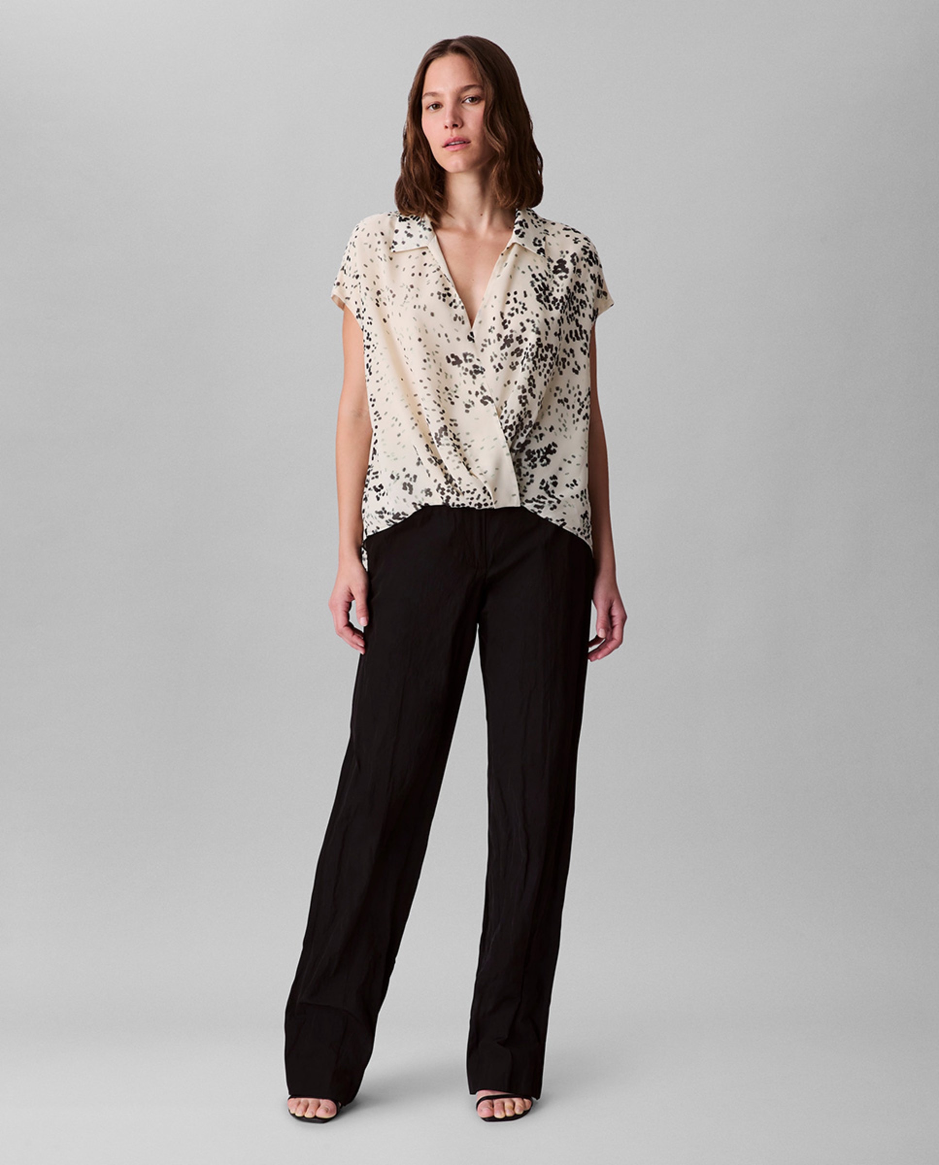 Blusa sem mangas Creme-2