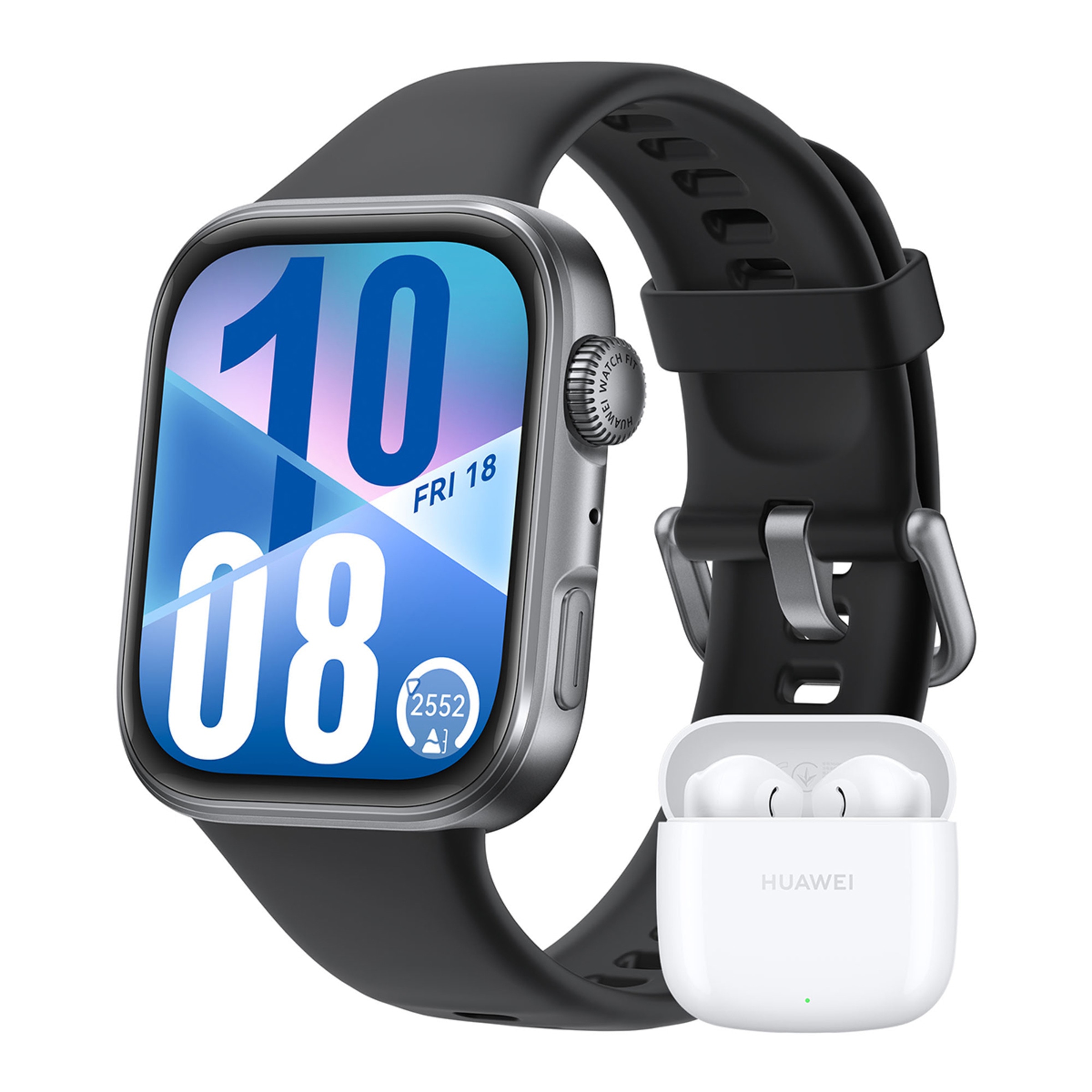 Huawei Watch Fit Negro Smartwatch Auriculares Huawei Watch FreeBuds SE  blancos