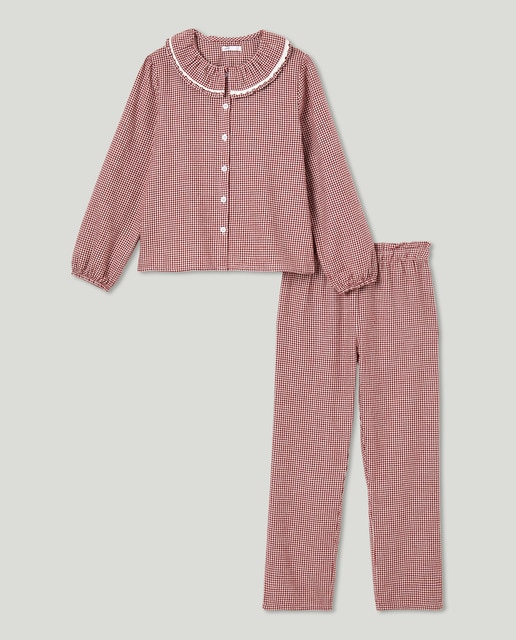 Imagen 0 de Pijama de niña de franela family