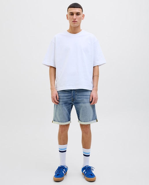 Imagen 0 de Bermuda vaquera de hombre regular fit