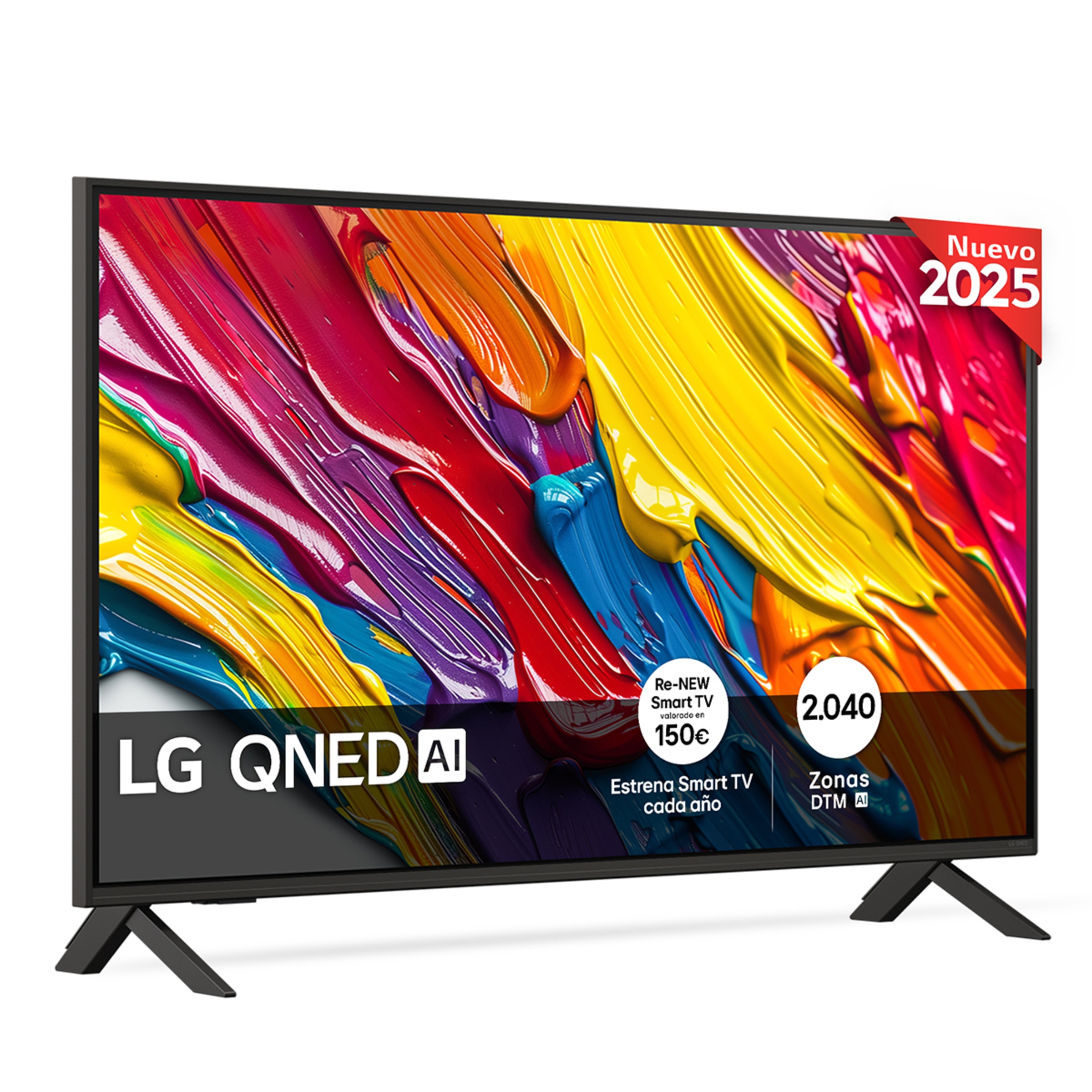 TV QNED AI 108cm (43") LG 43QNED84A6C, 4K Smart TV Negro-1