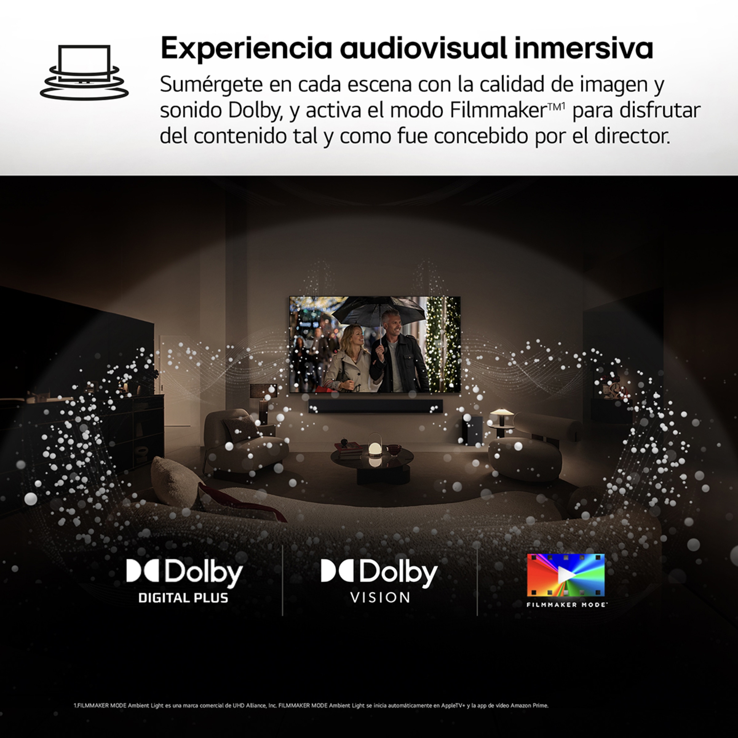 TV QNED AI 108cm (43") LG 43QNED84A6C, 4K Smart TV Negro-12