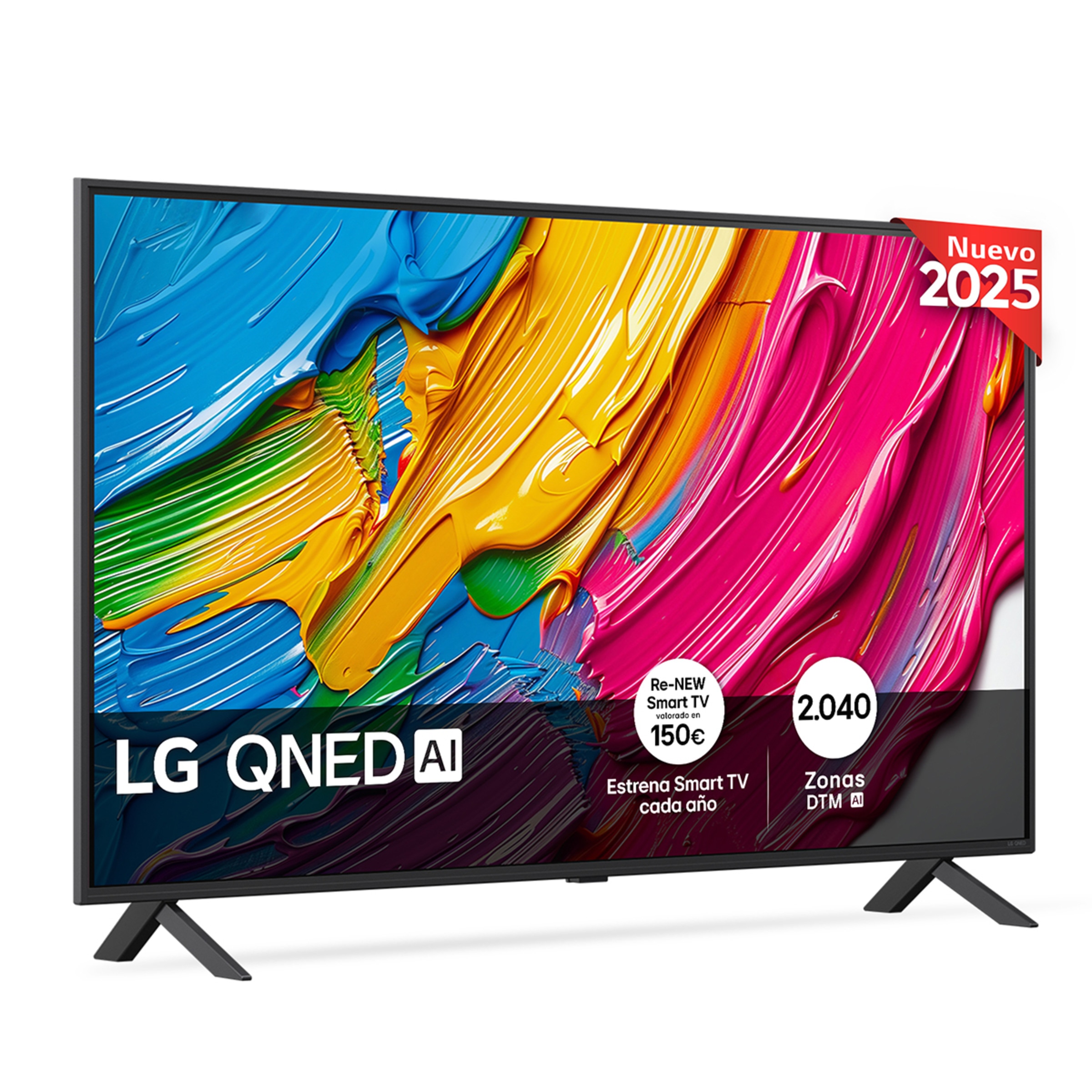 TV QNED AI 126cm (50") LG 50QNED80A6A, 4K Smart TV Negro-1