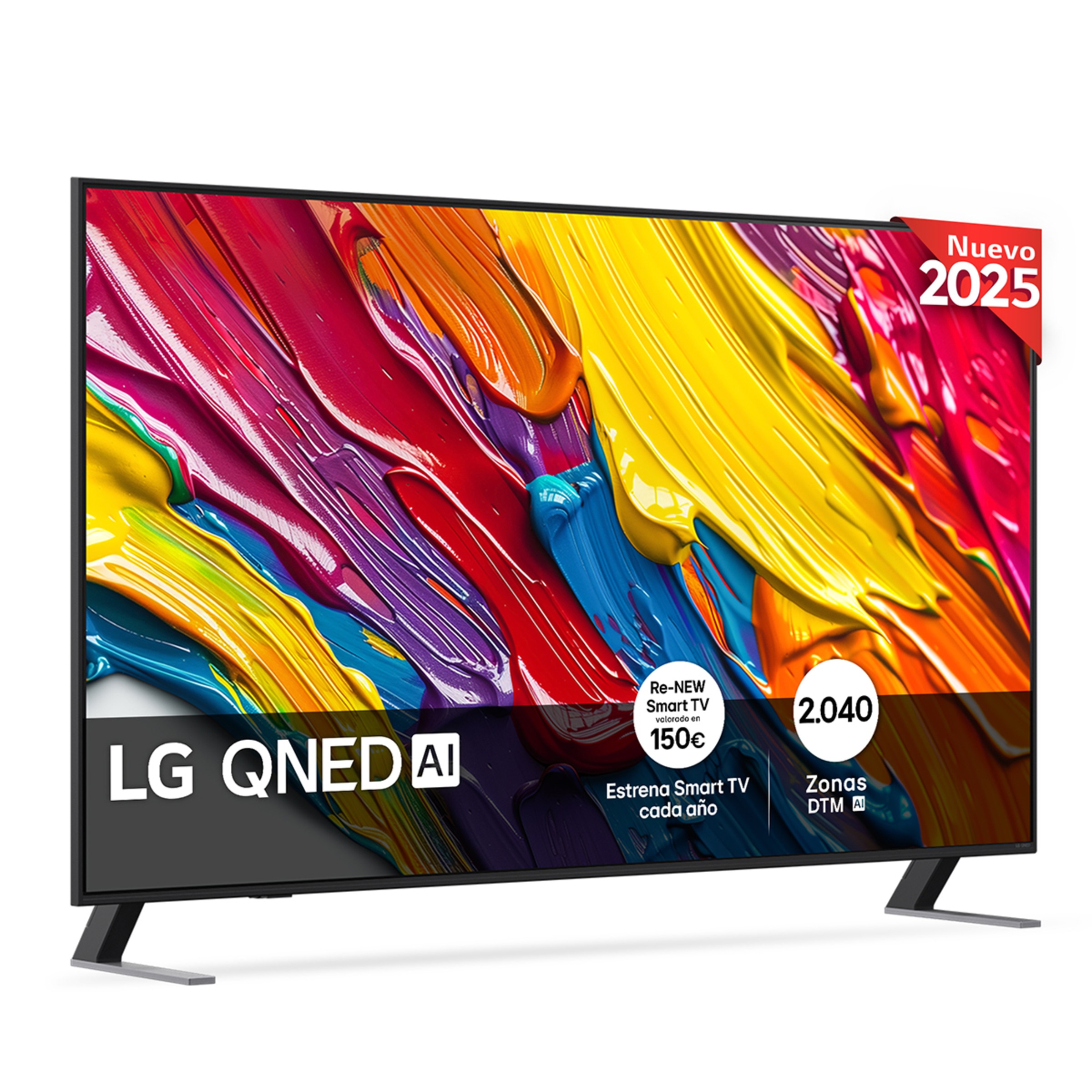 TV QNED AI 164cm (65") LG 65QNED84A6C, 4K Smart TV Negro-1