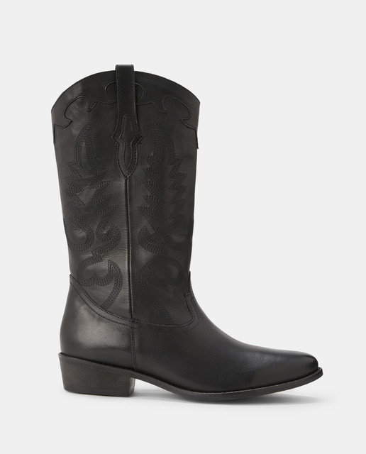 Imagem 0 de Botas Tipo Cowboy com Salto