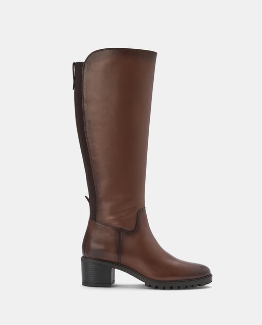 Imagem 0 de Botas de Salto com Elástico Traseiro
