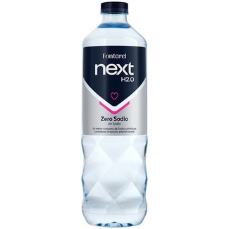 agua mineral natural zero sodio botella 1 l - Fontarel Next H2.0