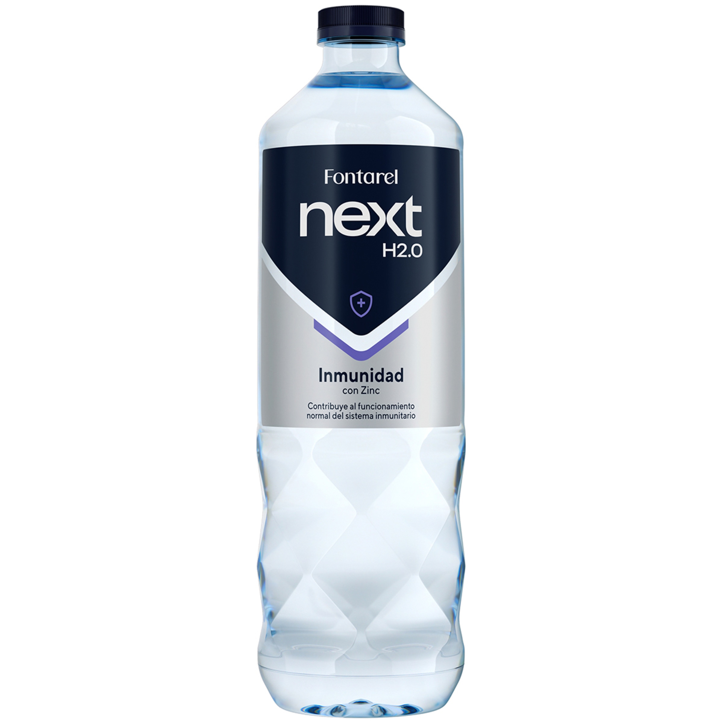 agua mineral natural Inmunidad con zinc botella 1 l