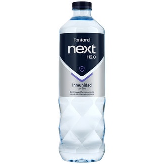agua mineral natural Inmunidad con zinc botella 1 l - Fontarel Next H2.0