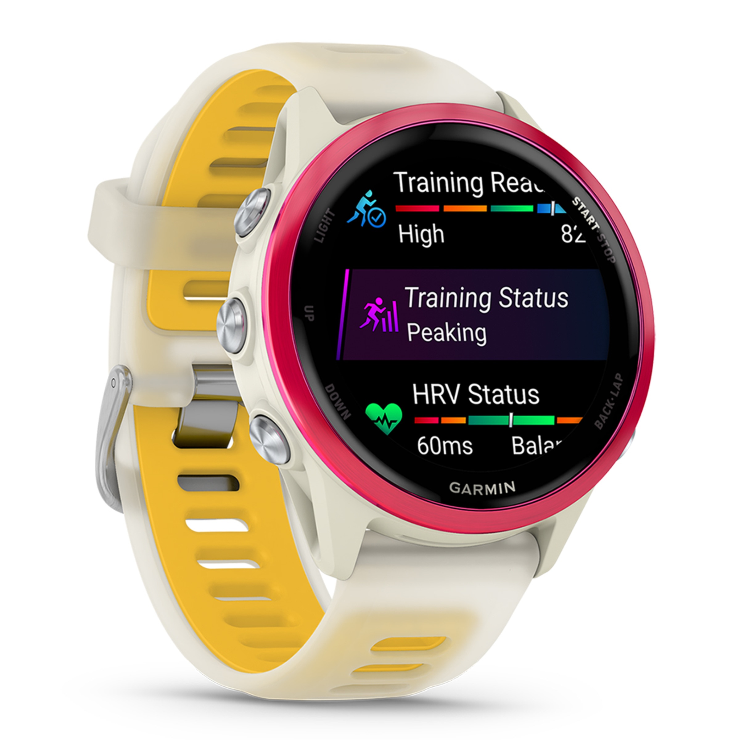 Relógio Smartwatch Unissexo Forerunner 570 42 mm - Bege/Laranja Bege-2