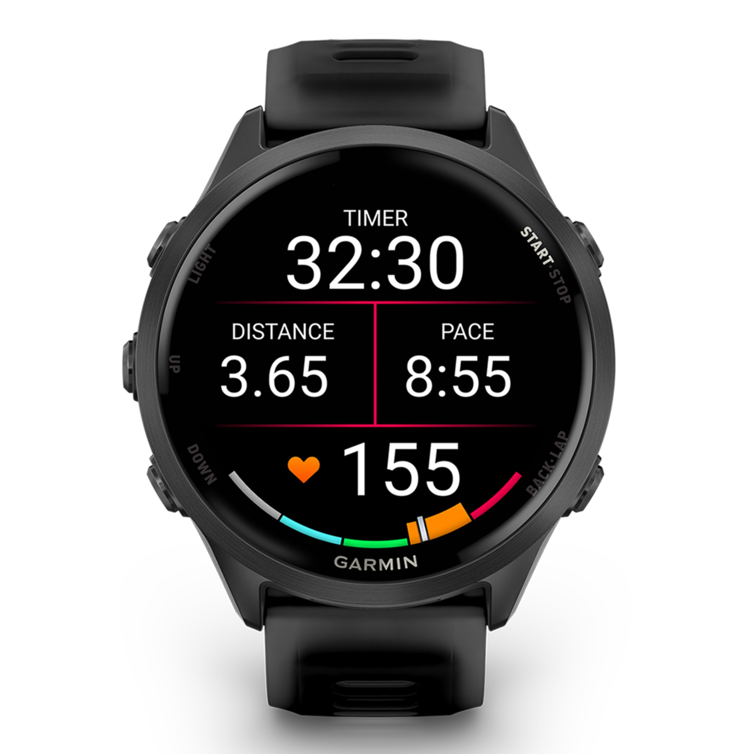 Relógio Smartwatch Unissexo Forerunner 570 47 mm - Preto Preto-8