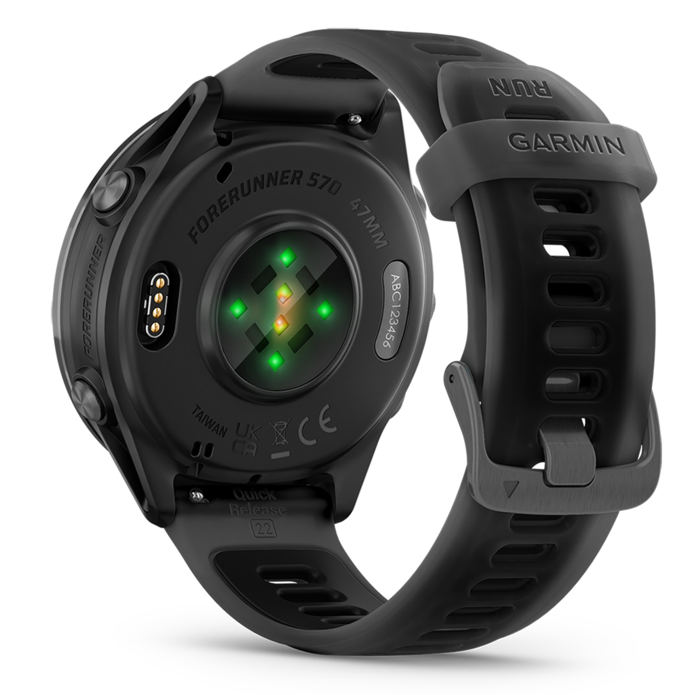Relógio Smartwatch Unissexo Forerunner 570 47 mm - Preto Preto-4