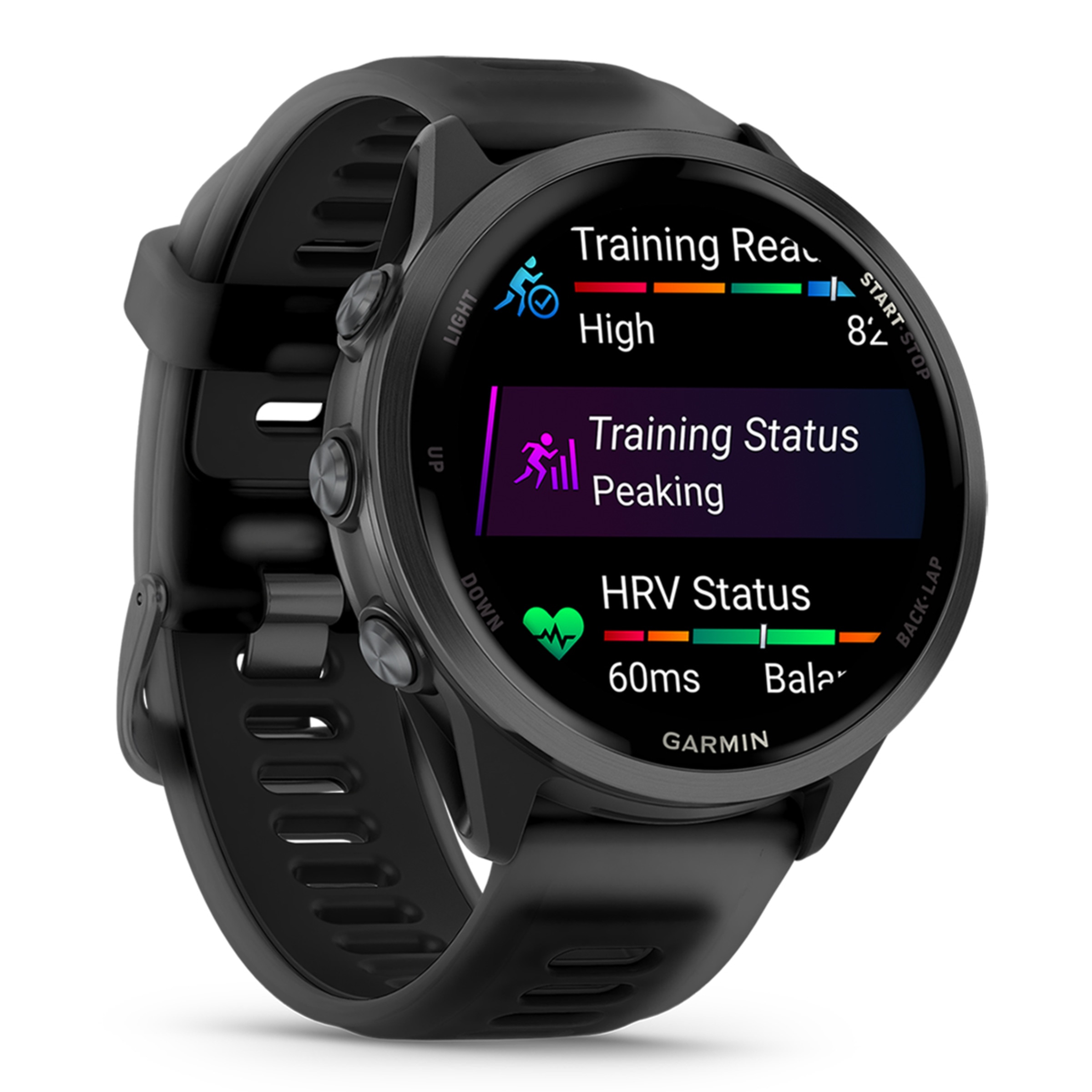 Relógio Smartwatch Unissexo Forerunner 570 47 mm - Preto Preto-2