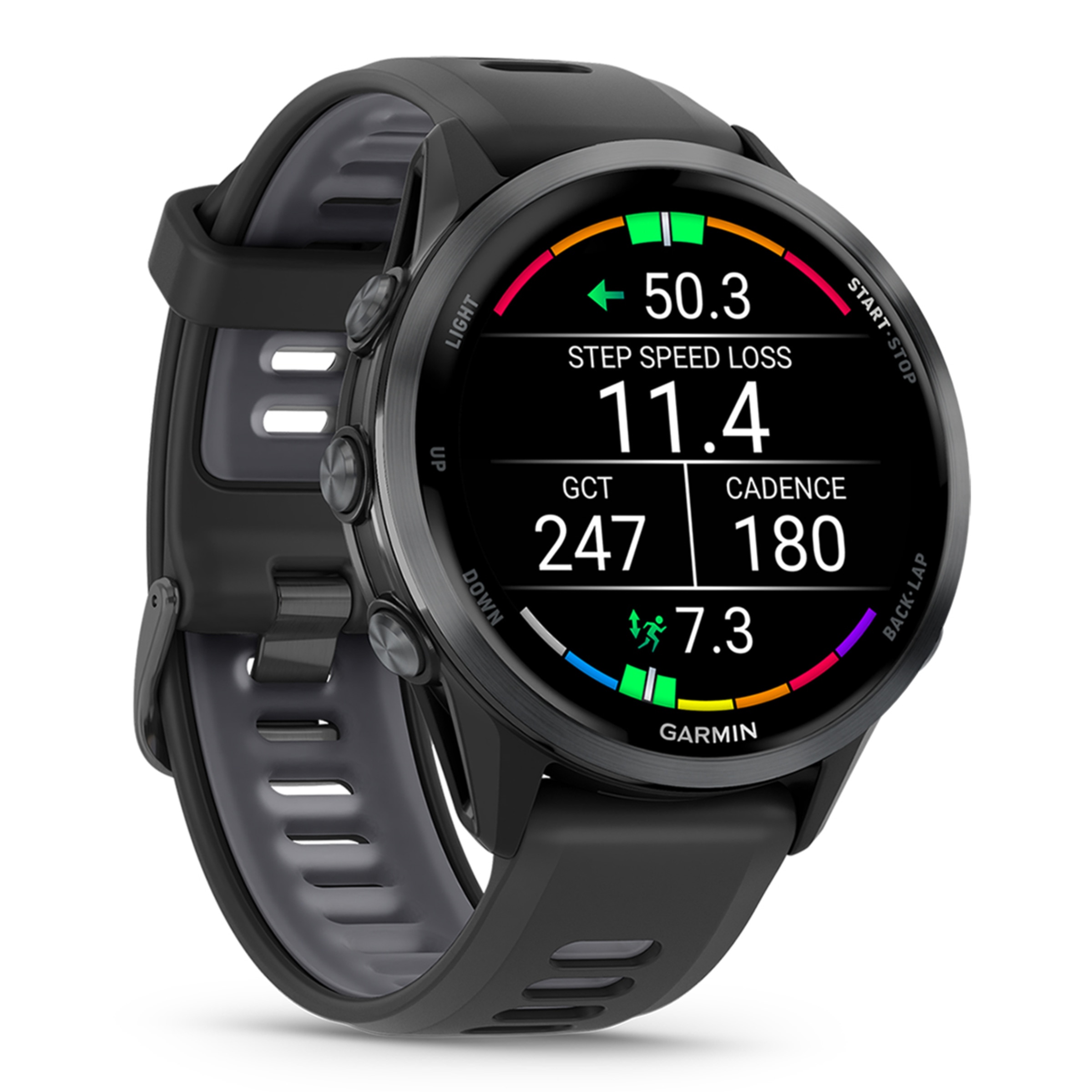 Relógio Smartwatch Unissexo Forerunner® 970 - Branco/Amarelo Preto / Amarelo-2