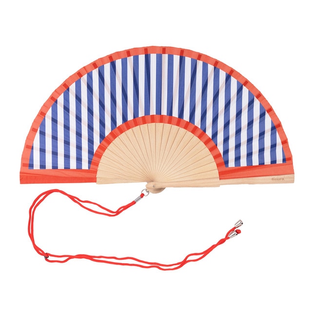 Imagen 0 de Abanico Fisura  con estampado de rayas