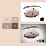 Lidschattenpalette Colorstay Day To Night langer Halt 4 Farben 500 Addictive