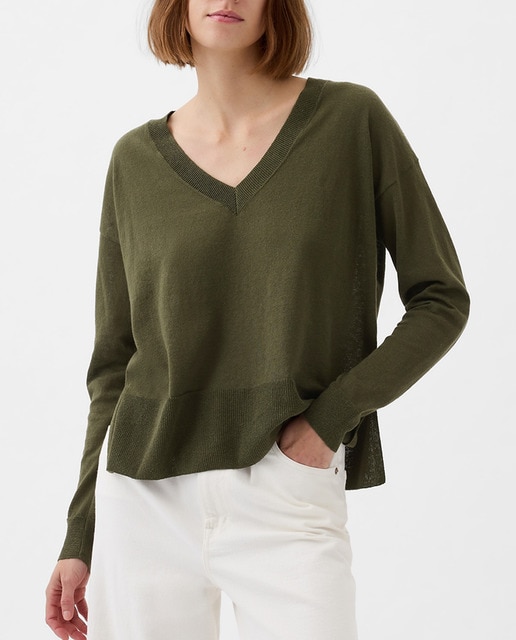 Imagen 0 de Jersey de mujer cuello pico