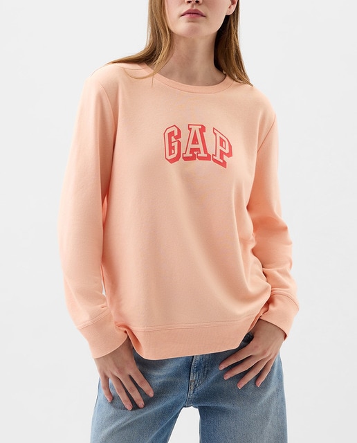 Imagen 0 de Sudadera de mujer sin capucha y logo de gap