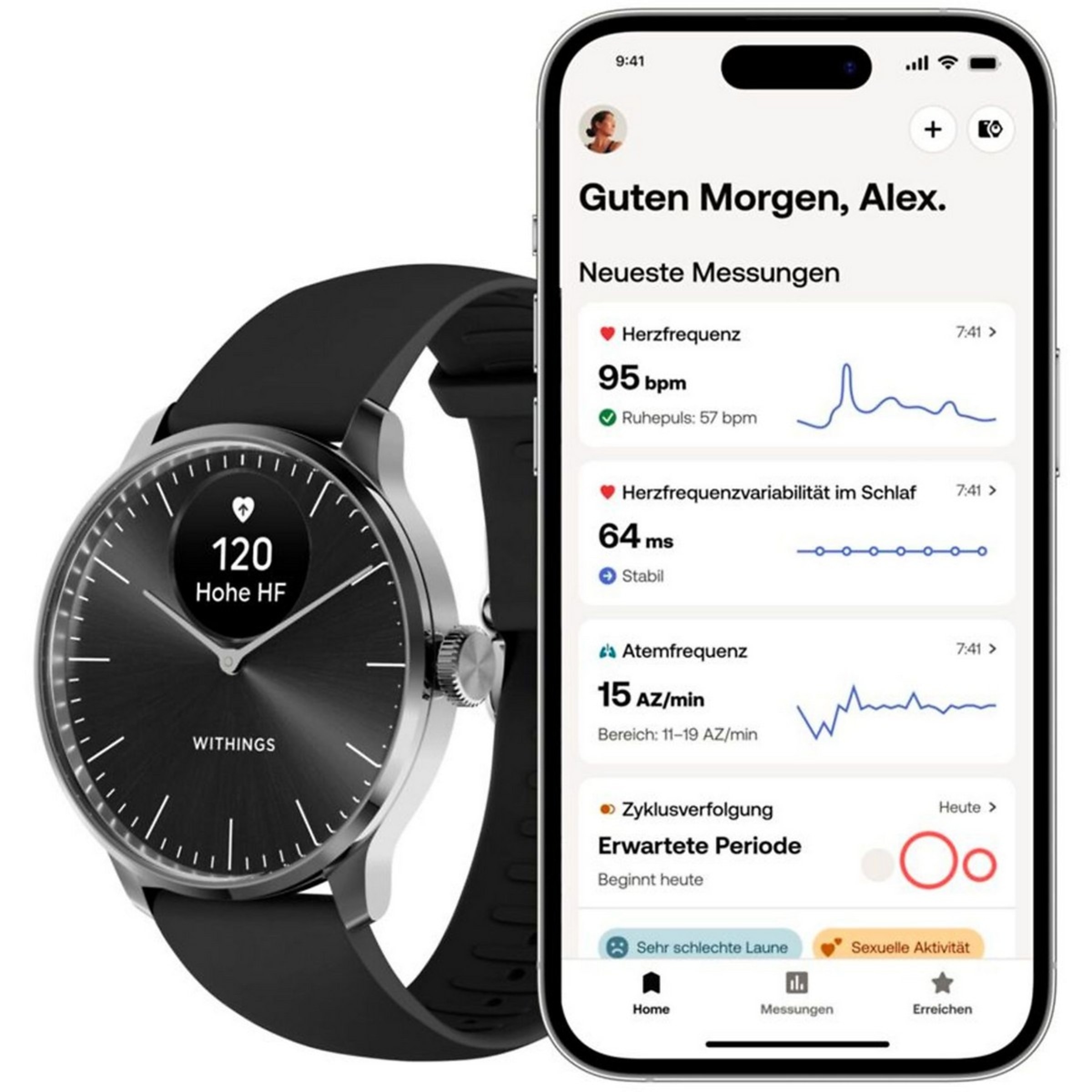 Relógio Withings Scanwatch Light 37mm - Preto 3