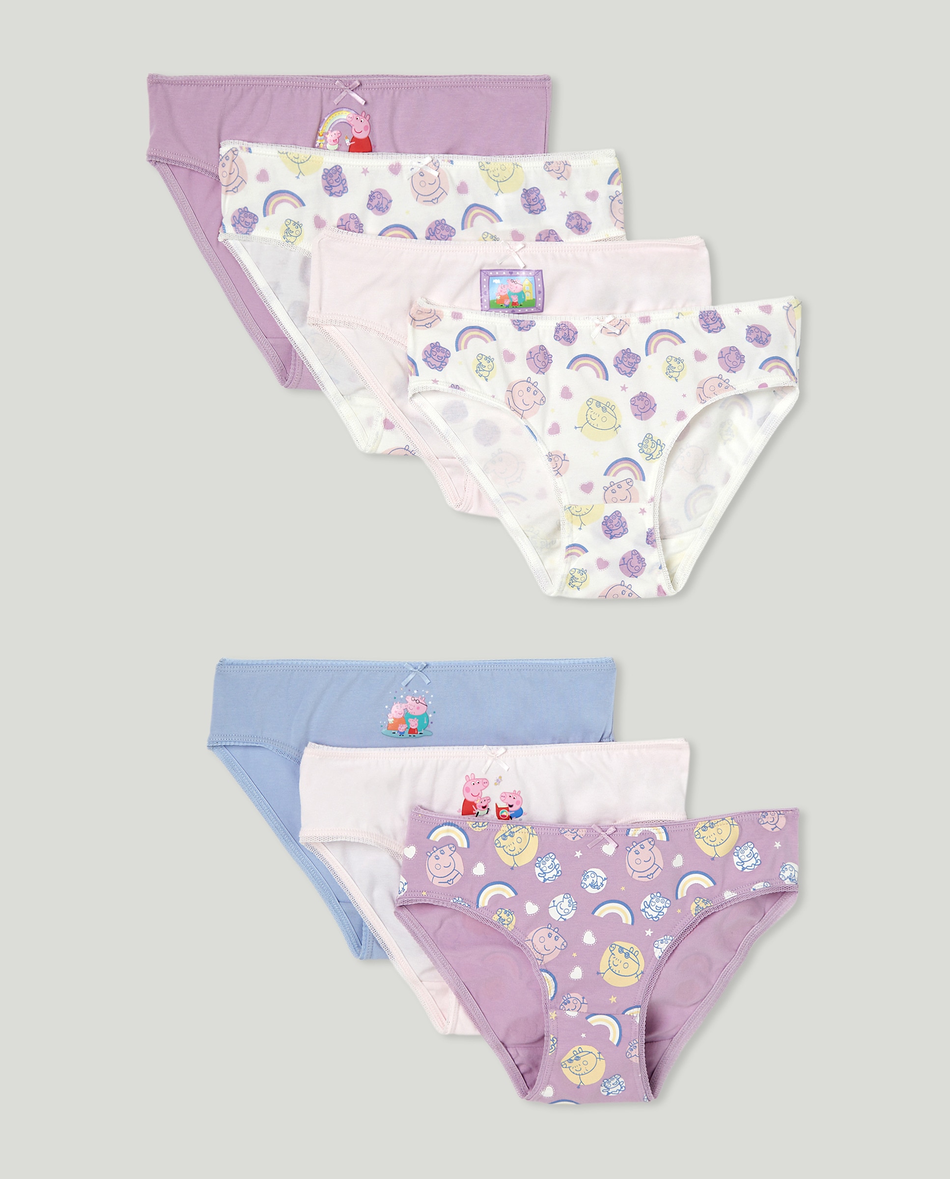 Pack de Sete Cuecas Estampadas Multicolor-1