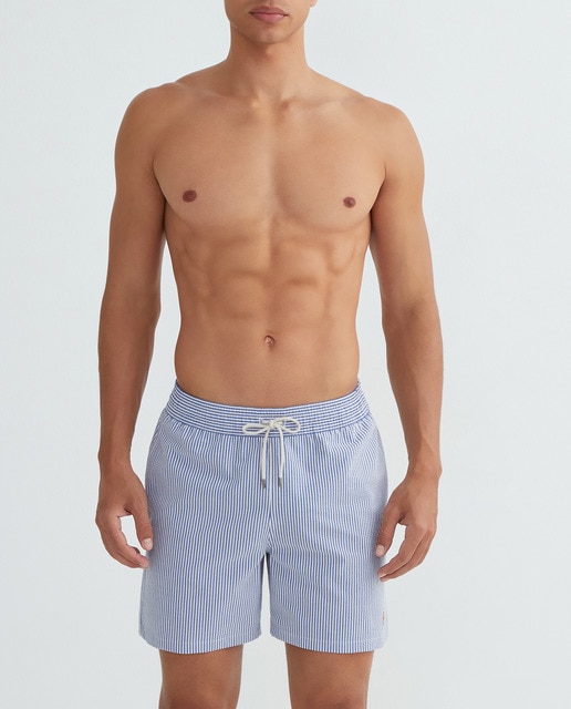 Imagen 0 de Bañador bermuda de hombre de sirsaca elástica de secado rápido