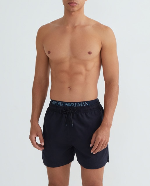 Imagen 0 de Bañador bermudas de hombre corto con ajuste por cordones