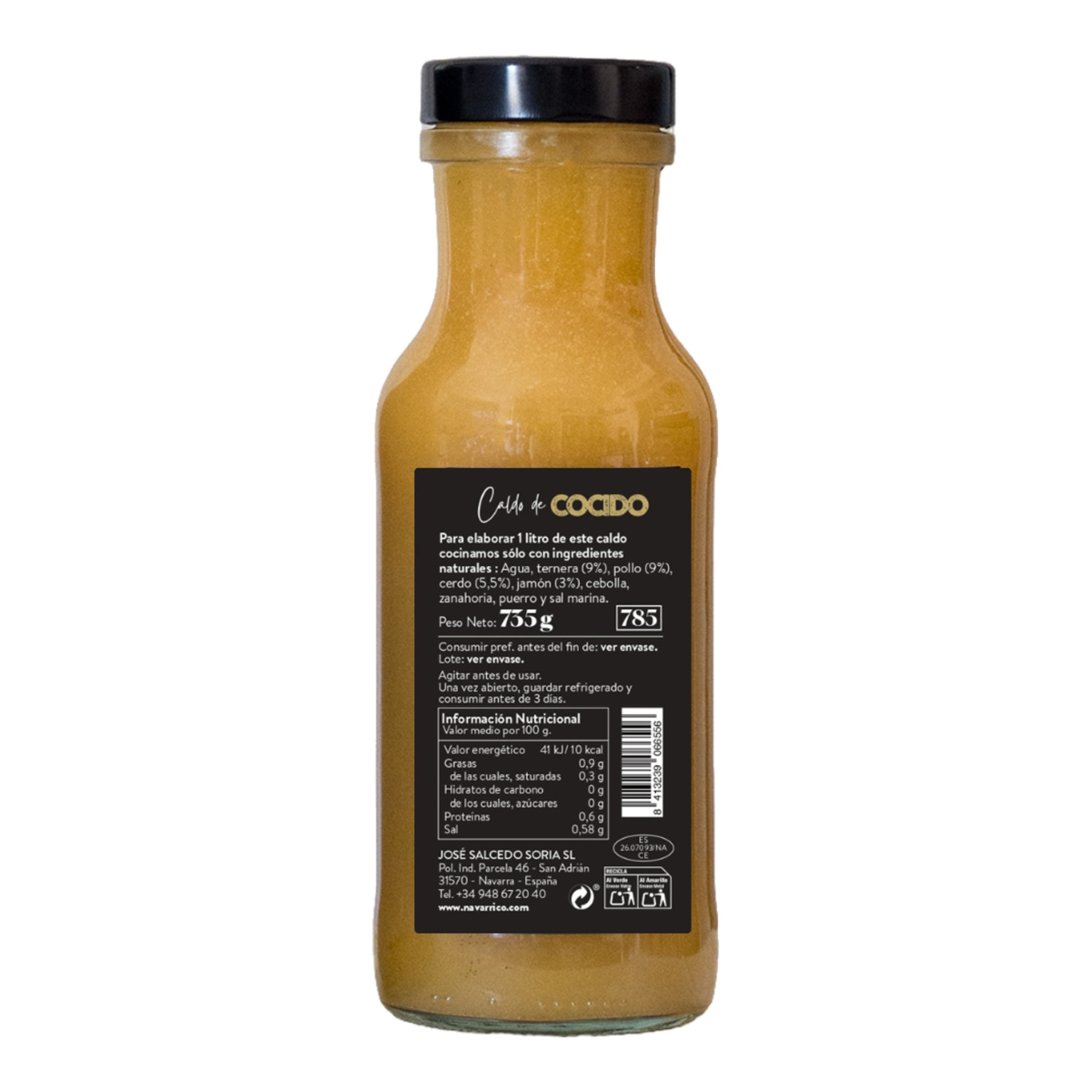 Caldo de cocido El Navarrico 3