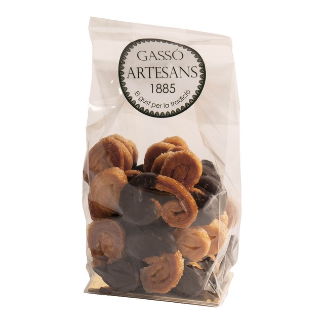 Imagen 0 de Palmeritas chocolate negro Gasso Artesans 1885