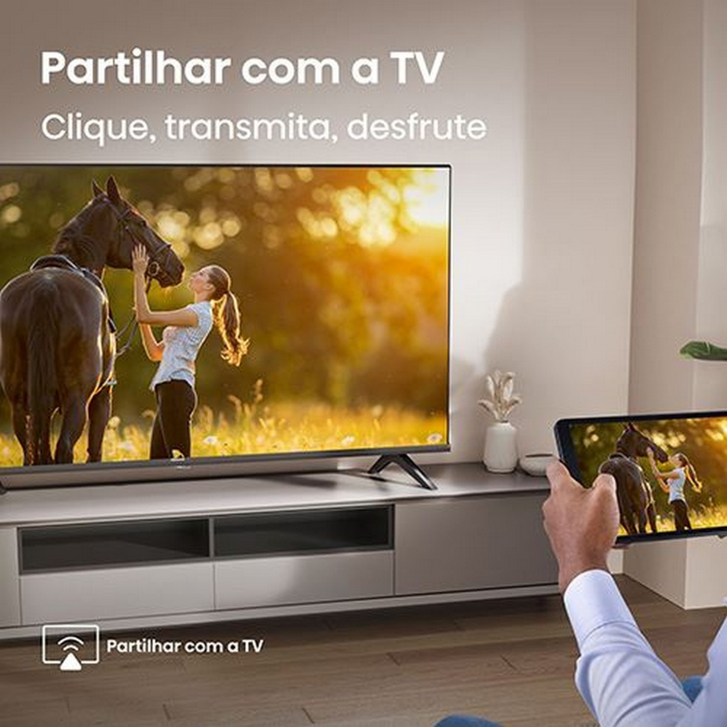 TV LED 32" Hisense 32A4Q, Serie A4Q Smart TV, Sports AI, Dolby DTS HD Sound Preto-5